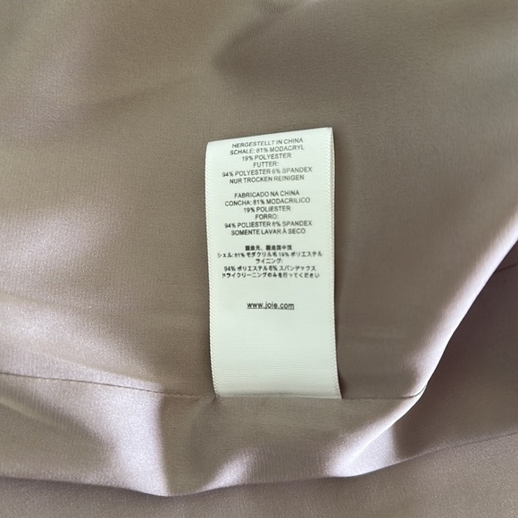 Joie Nimoy Faux Fur Vest in Deep Mushroom Taupe Size Medium Winter Fall Cozy - Picture 11 of 11